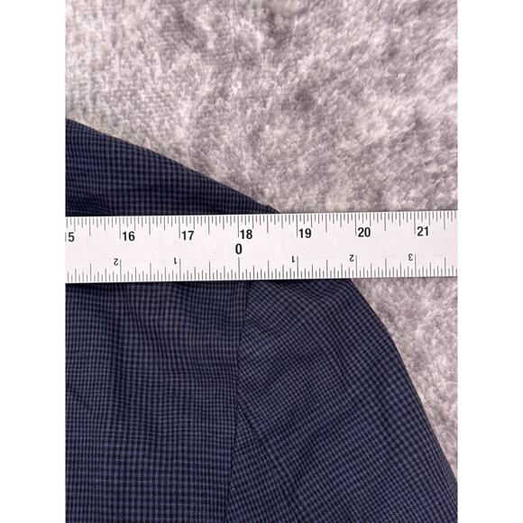 New J Crew Ludlow Slim Suit 41 R Mens Blue Check Portuguese Cotton Linen - Picture 4 of 15